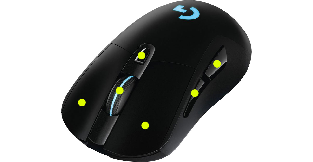 Logitech G703 LIGHTSPEED - Myszki bezprzewodowe - Sklep komputerowy - x ...